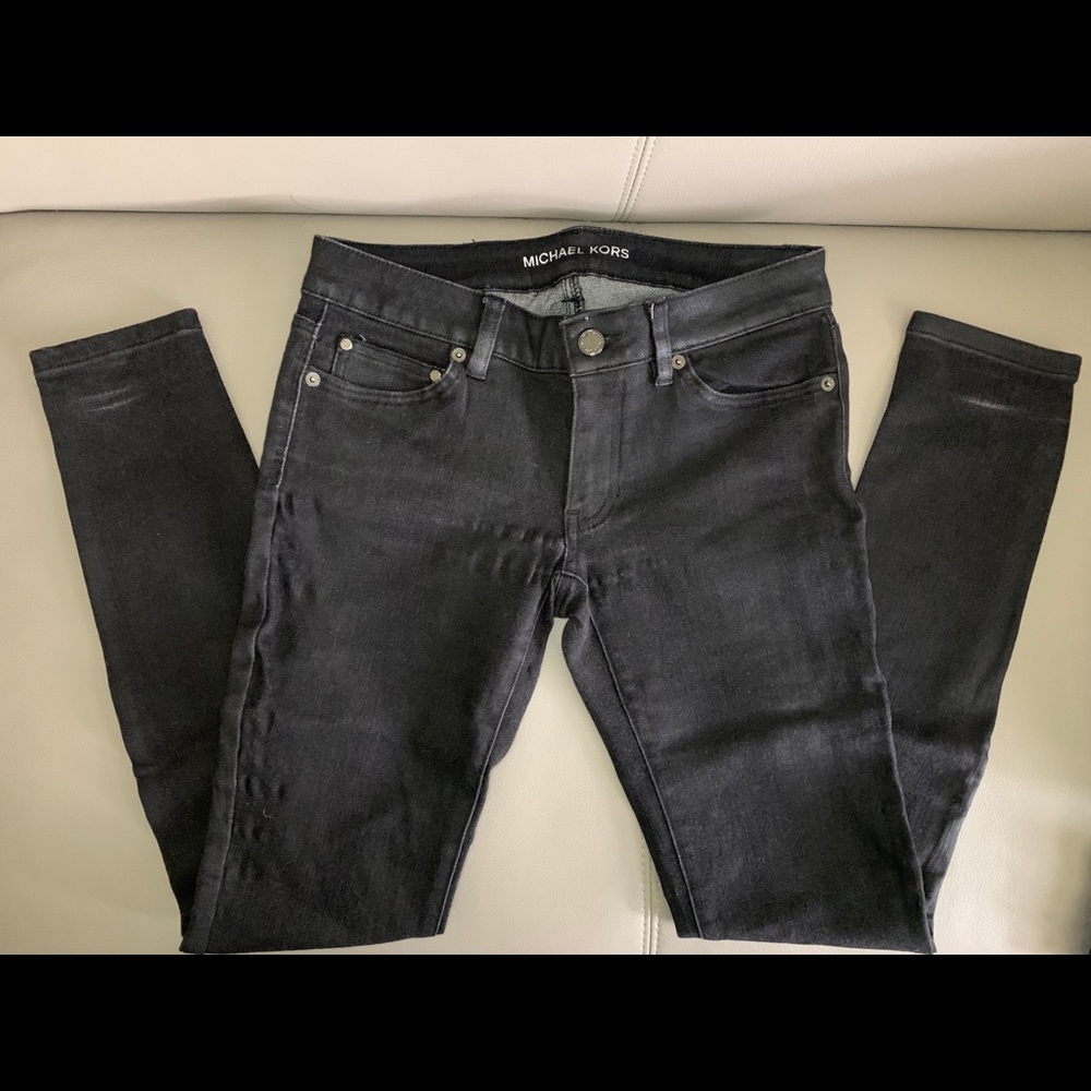 Michael Kors Black Jeans. Size 0